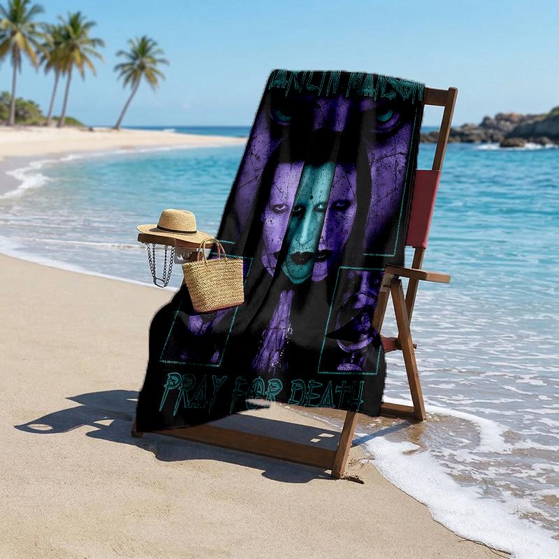 Martinimanson Fashion Beach Towel: Ideal for Summer Adventures Soft, absorbent and quick drying suitable for swimming and bathing