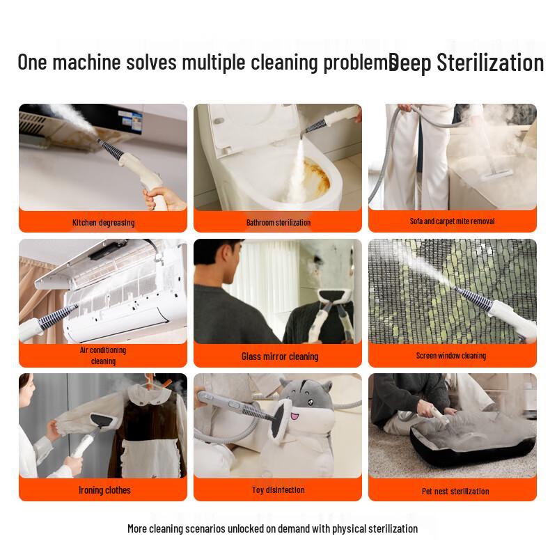 Yili Household Multifunctional High-Pressure Steam Cleaner