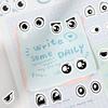 500-Piece Set of Wiggly-Eyed Smiley Stickers Suitable for Mobile Phones, Notebooks, Luggage and Water Bottles Doodle Decoration