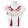 Chinese Style Embroidered Shawl Embroidery Design Detachable False Collar  Chinese Traditional