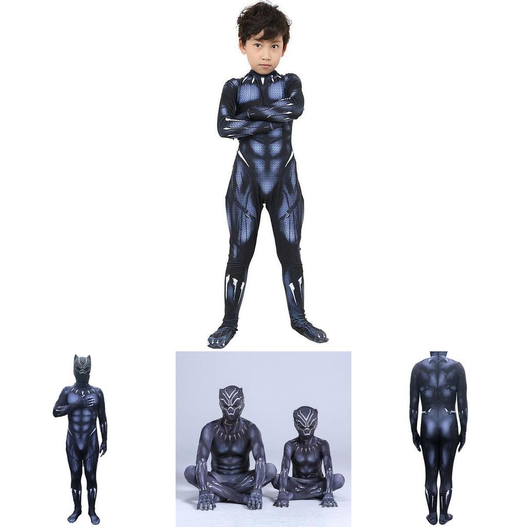 Kombinezon Cosplay Superbohatera Czarnej Pantery Premium Quality Dla Dorosłych I Dzieci