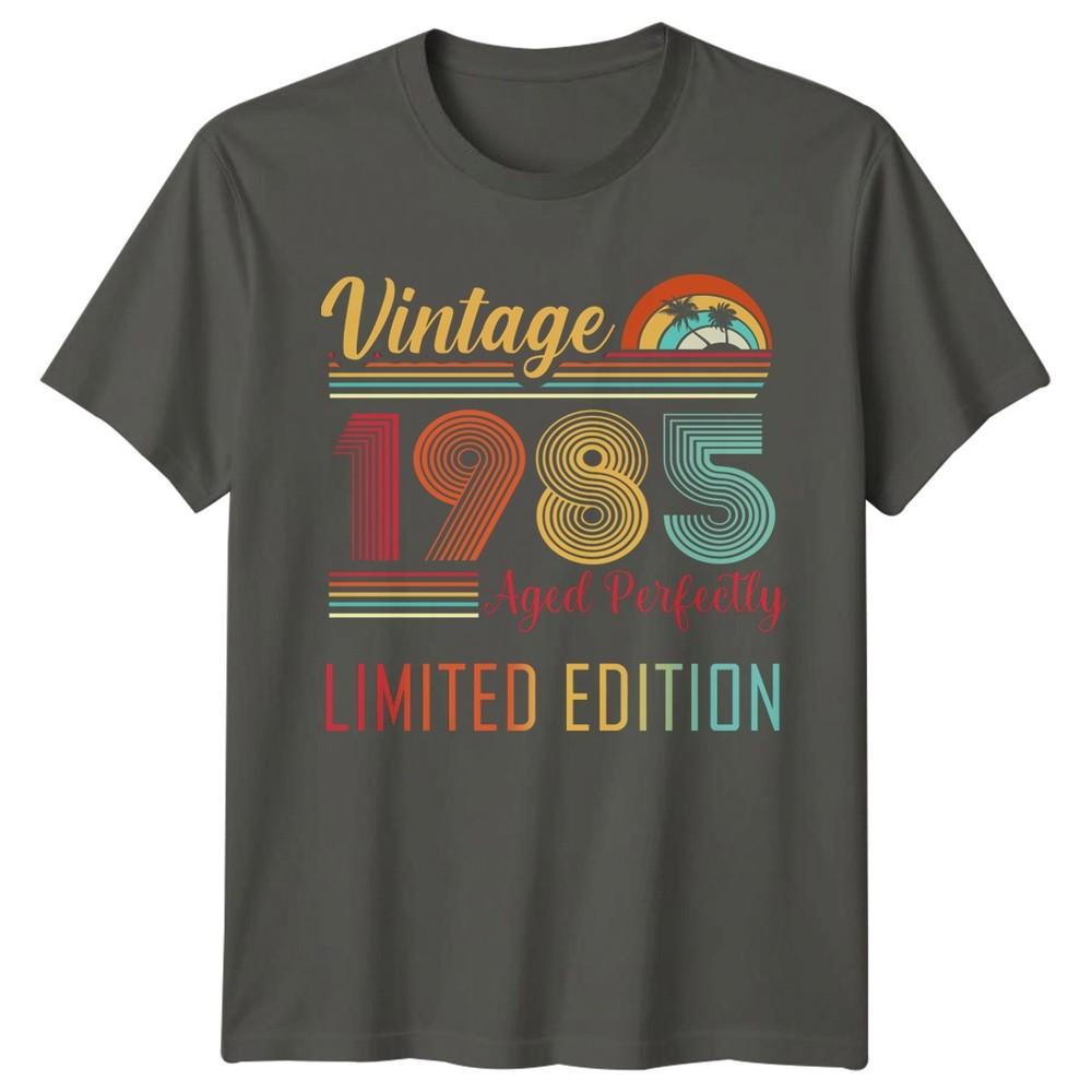 Vintage 1985 Aged 41st Birthday Unisexs TShirt Retro Limited Edition
