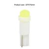 10pcs T5 3D COB LED Wedge Bulbs for Car Dashboard Instrument Light Reading Lamp