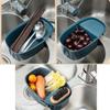 Kitchen Accessories Sink Soap Sponge Holder Utensils Organizer Bag Adjustable SOap Bathroom Hanging Drain Basket Storage Shelf