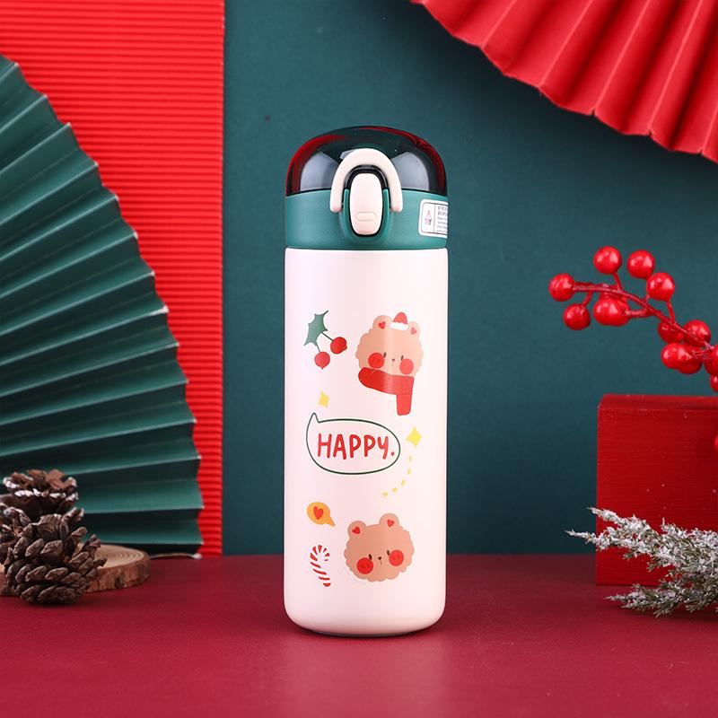420ml Thermos Cups Coffee Mug Insulated Water Bottle Stainless Steel Thermal Tumbler Vacuum Flask Portable Travel Office Mugs