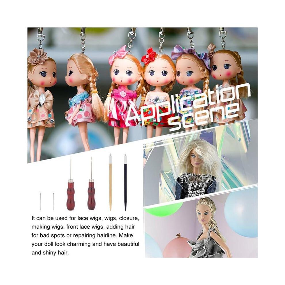 Doll Hair Rooting Tool Kit for DIY Doll Hairstyling and Wig Making