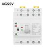 Din Rail Switch 4P 63A for Household For ATS Automatic Transfer Switch Dual Power Supply Rated Current 6A To 63A AC 50 60Hz