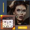 Realistic Halloween Scar Face Tattoo Stickers - Waterproof Makeup Terror Stickers