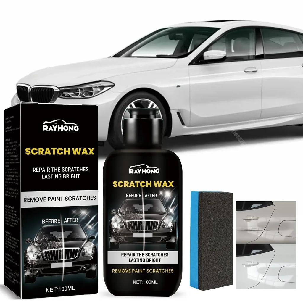 Neuer Autokratzerentferner Lackpflege Wirbelentferner Kratzer Reparatur Polieren Karosserie Schleifpaste Anti-Wachs Zubehör Werkzeuge