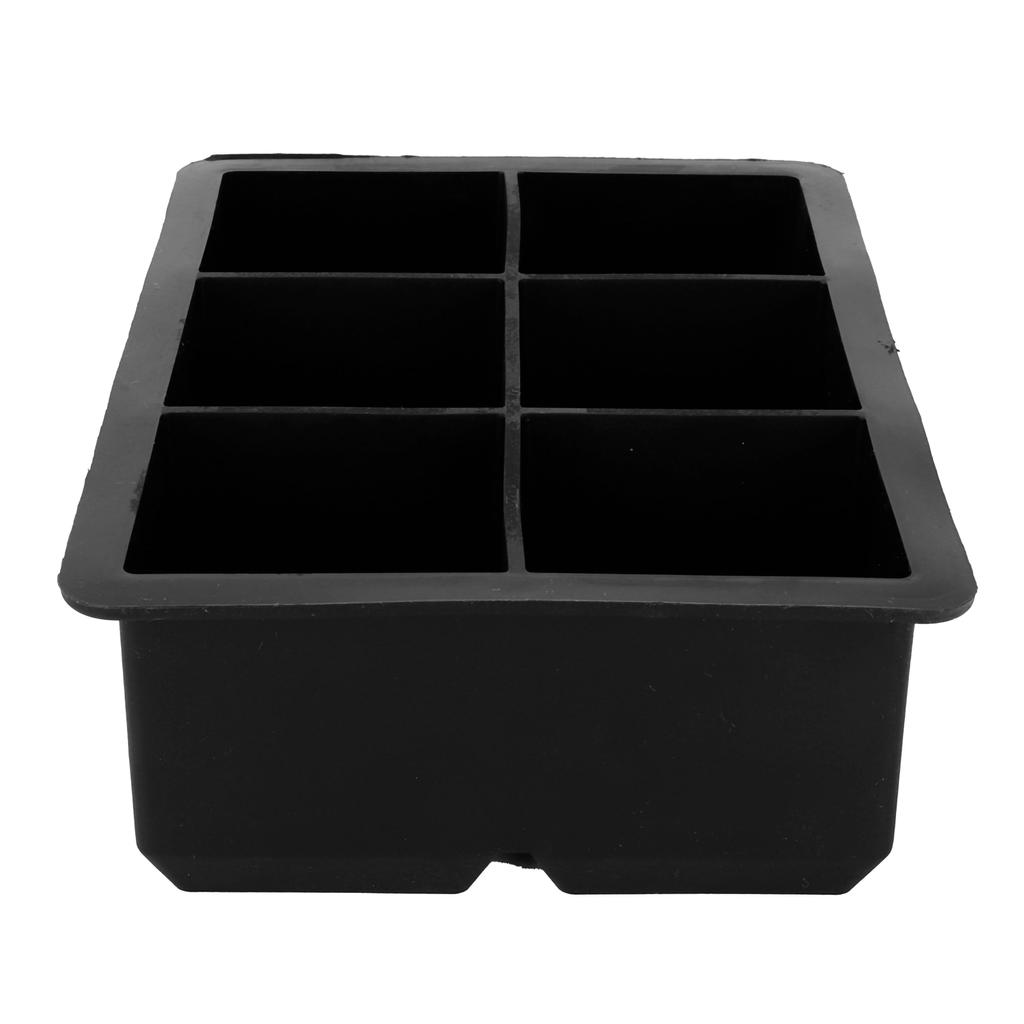 6?Grid Silicone Square Ice Mold Food Grade Ice Cubes Tray Making Mold for Home Kitchen