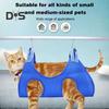 Dog Grooming Hammock for Pet Nail Trimming Care Breathable Mesh Cat Dog Grooming Helper with Nail Clippers Ideal for Small Medium Pets