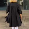Women's Casual Fashion Solid Color Single Breasted Cardigan Long Sleeved T-Shirt Shirt Jacket