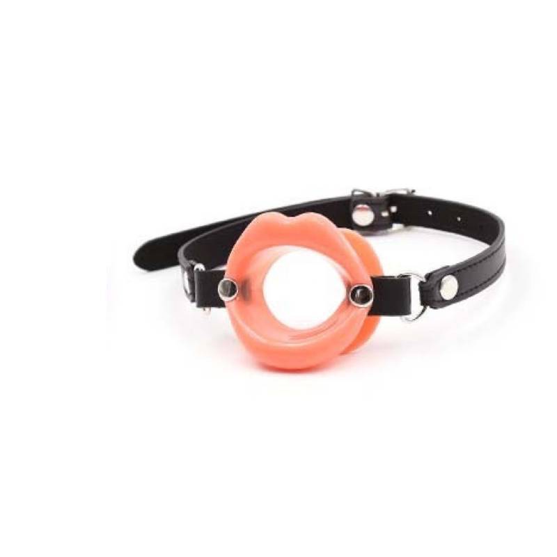 Adult Silicone Mouth Ball With Leather Collar For Passionate Role Play And Fetish Use