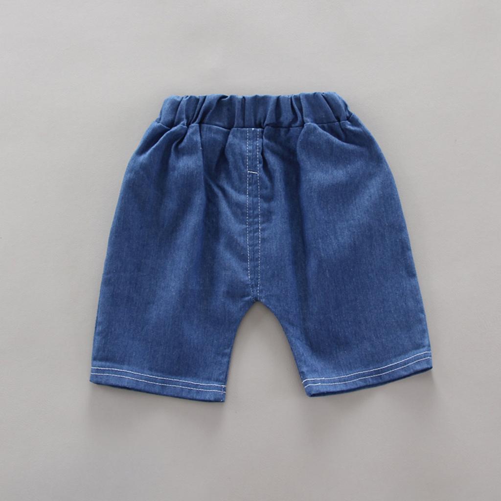 1-4Years Infant Baby Boys Clothes Set Cartoon T-shirt Tops+Shorts Summer Outfits