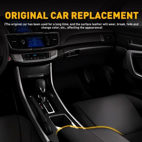 FOR 2013-17 Honda Accord Center Console Lid Armrest Leather Replacement Cover EA