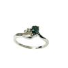 Natural Paraiba Tourmaline Gemstone 925 Sterling Silver Ring Size 7.75 US, Gift