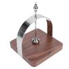Napkin Holder Exquisite Stainless Steel Walnut Napkin Dispenser with Weighted Arm for Kitchen Restaurant Hotel