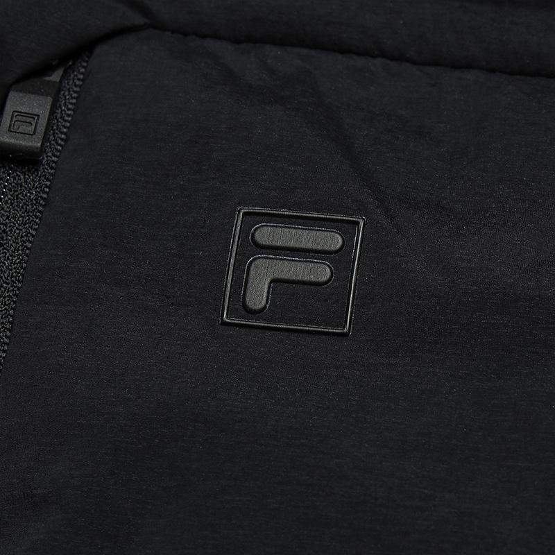 FILA Classic Minimalist Casual Commuter Versatile Stand Collar Down Jacket Men Outerwear Black F11M543909FBK