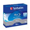 BD-R Verbatim Discs 6x 25GB (Jewel Case 5) Blu-Ray Hard Coat