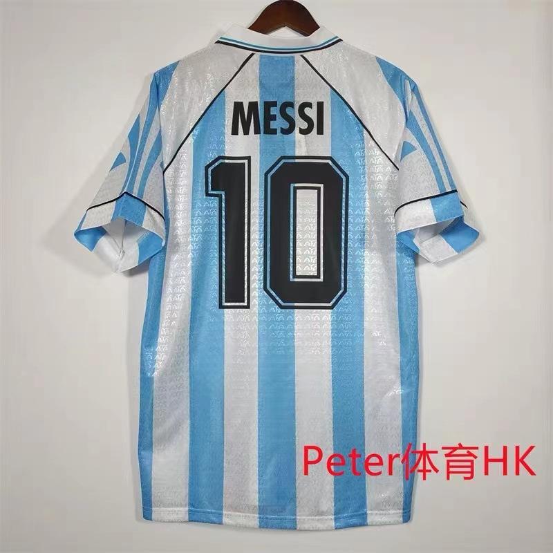 England/Argentina/Arsene N/Royal M Retro Football Jersey Classic Nostalgic Replica Thai Version Game Training