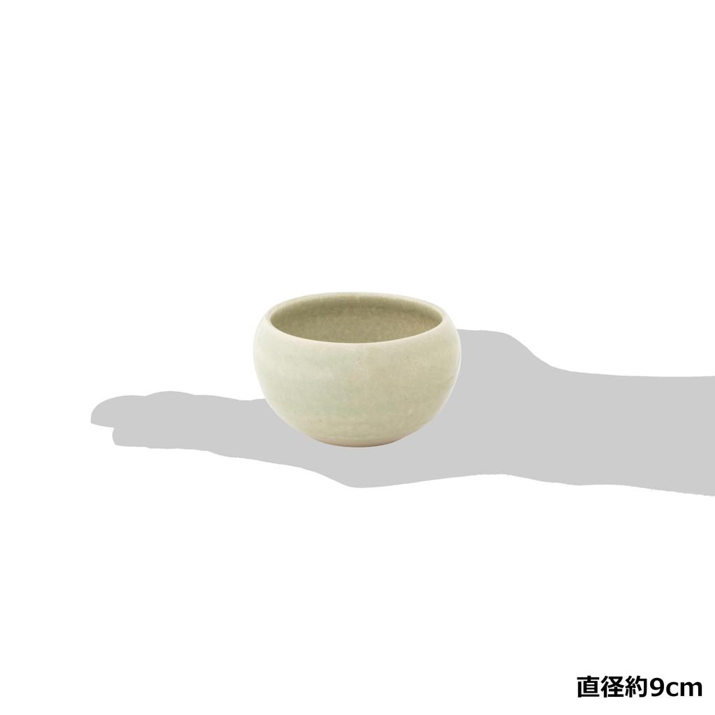 Marui Seito Shigaraki Ware Hechimon Bowl, Small Bowl, Diameter 9cm, Green Glass, MR-3-4270