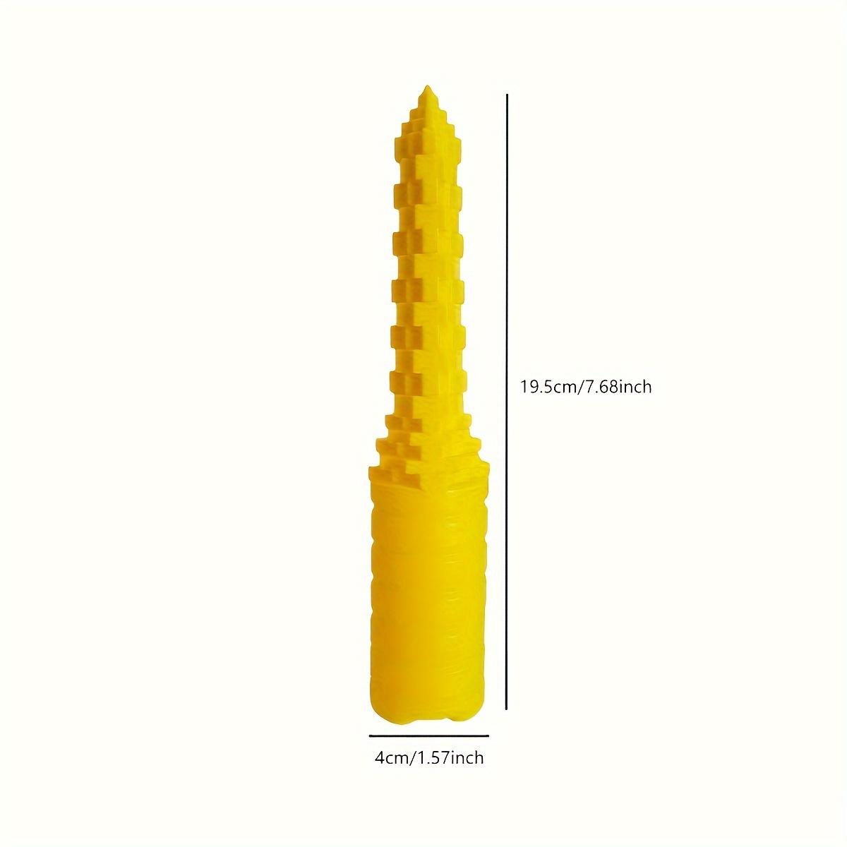 

Hot Dogger, Hot Dog Bun Driller Perfect for Grilling And BBQ, Ideal Size for Brats And Other Sausages 1pc жёлтый