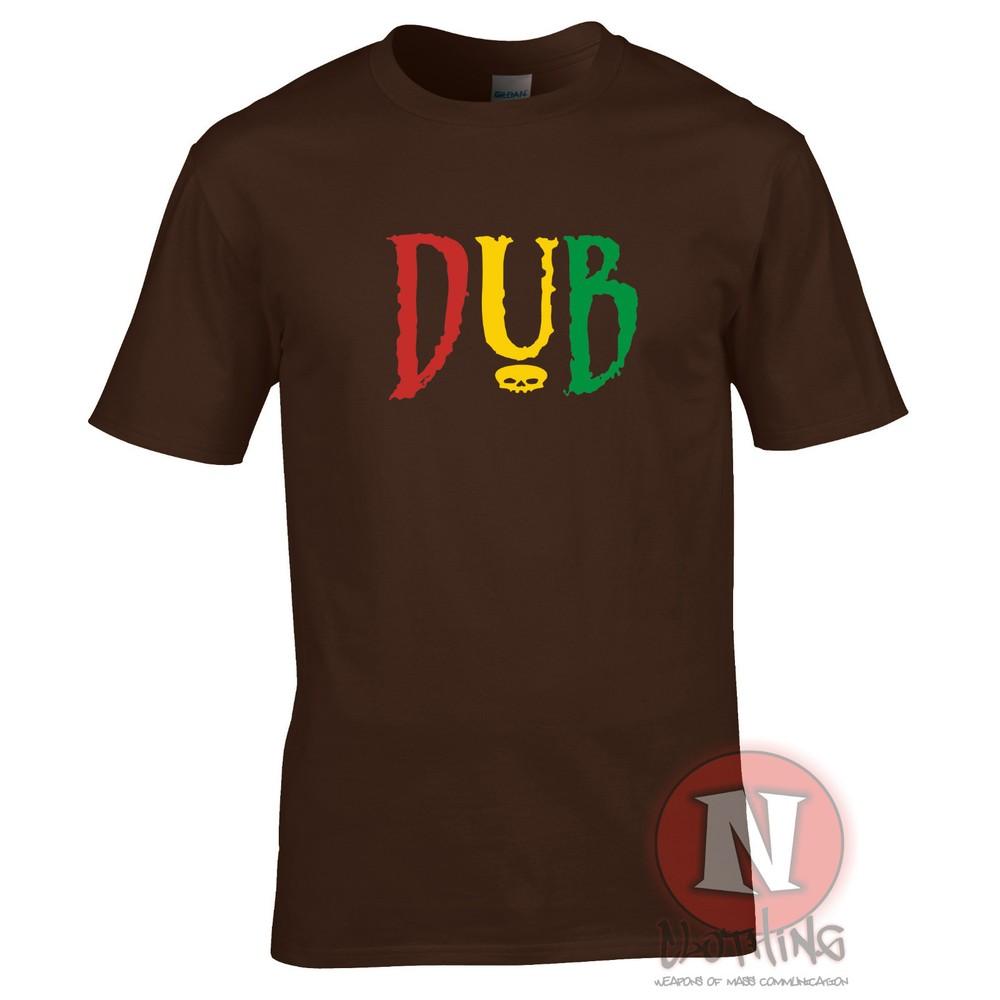 Dub TShirt Reggae Club Step Music Rasta Cool Retro Festival Fun Teeshirt
