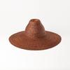 2025 New Elegant 15cm Wide Brim Sun Hat For Ladies Summer High-top Ribbon Hand-woven Black Hat Designer Style Hats Caps Men