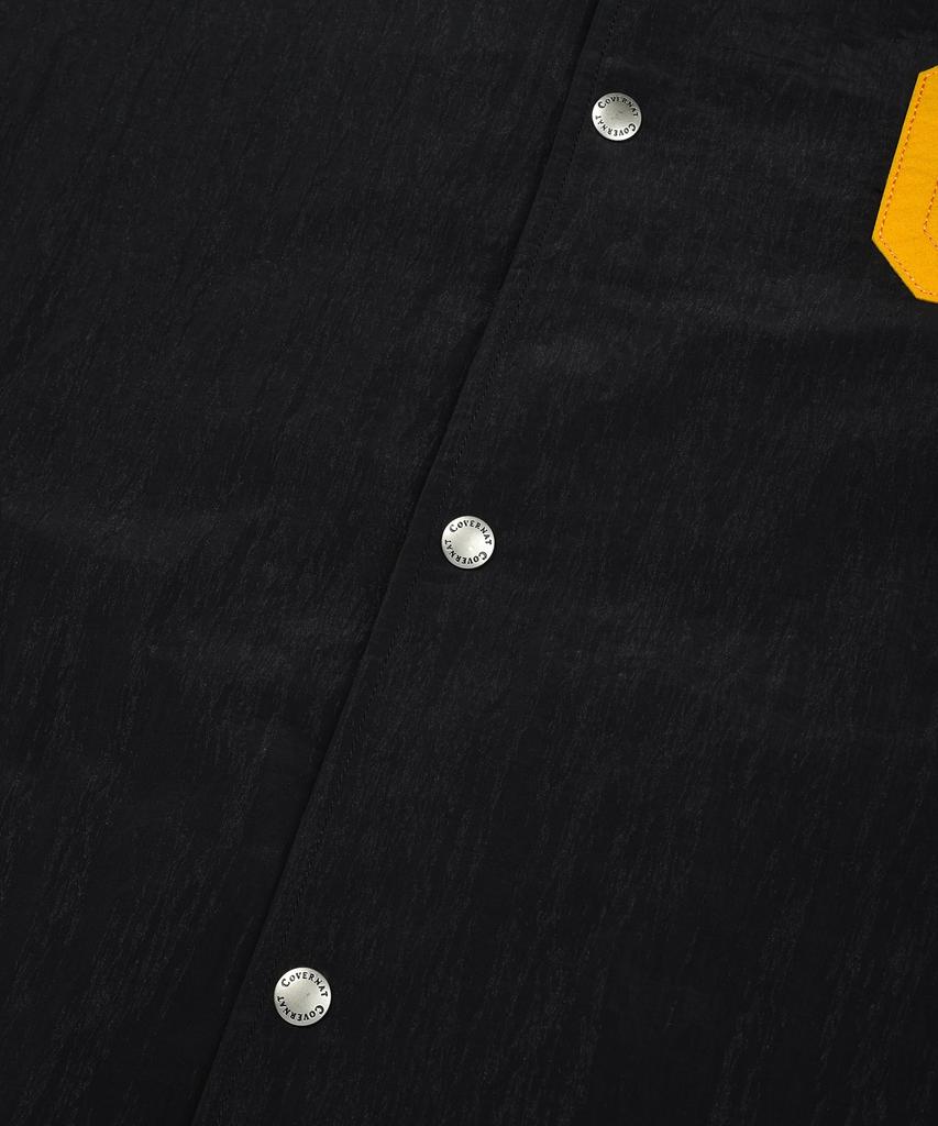 COVERNAT C Logo Coach Jacket New Black