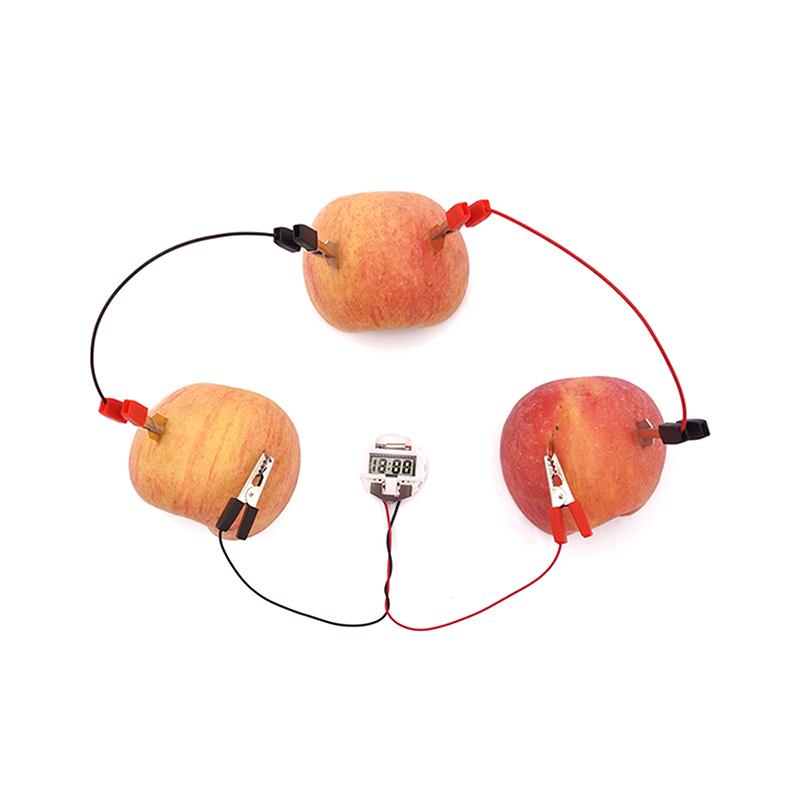 Children Bio Energy Science Kit Fun Potato Fruit Supply Electricity Experiments Toys Kids Student Learining Diy Science Toy