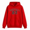 Kids' Hoodie Inspired by Basketball - 'Legend 23' Collection - Red