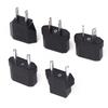 2Pcs European Us Au Eu Us To Eu/Eu To Us Plug Adapter Euro Travel Power Adapter Plug Outlet Converter Socket