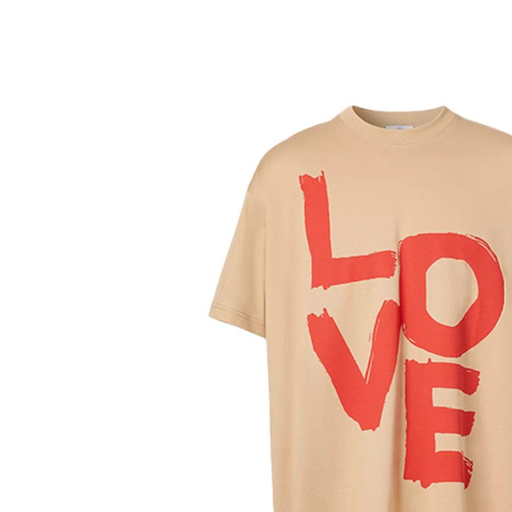Burberry T Shirt Men's Soft Tawny 80375851