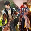 Genshin Impact Liyue Morax Zhong Li Cosplay-kostyme Liyue Morax slim Uniform Klær Anime-antrekk Halloween-fest