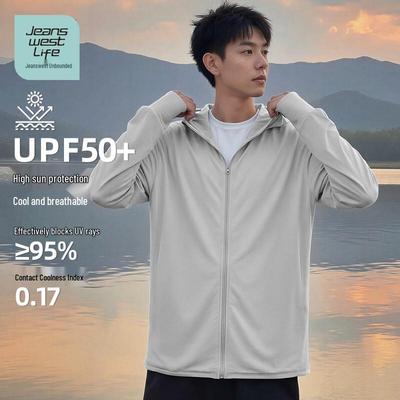 JEANSWEST LIFE Erkek Serinletici UPF50+ Güneş Korumalı Kapüşonlu Ceket