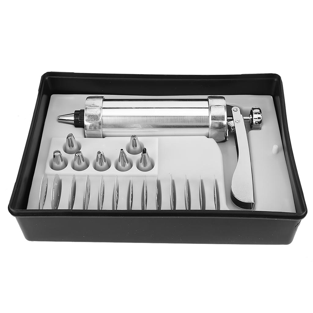 Aluminium Alloy Cookies Biscuits Press Maker Mold Kit Pastry Piping DIY Making Cake Decorating Baking Tool