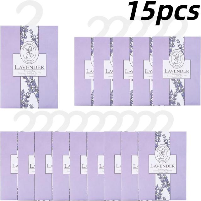 

10/15 шт. ароматизированные саше для шкафа, подвесные ароматерапевтические мешочки, натуральный длительный аромат для автомобиля, освежитель воздуха для дома