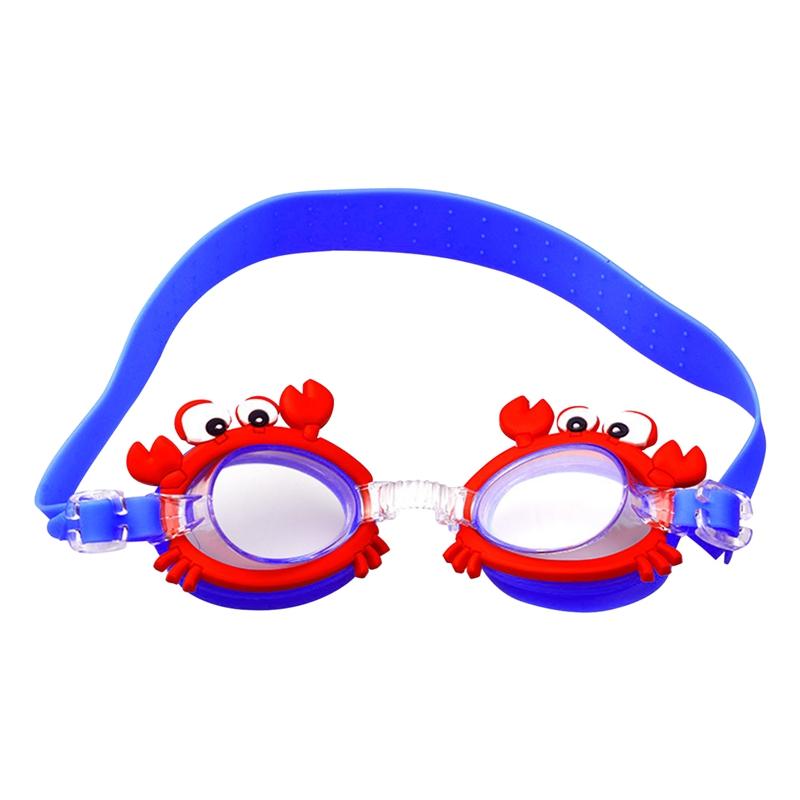 Cartoon Children Swimming Goggles Cute Silicone Glasses Professional Kids Beach Eyewear Water Swim Playing Sports Glasses Summer