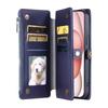For Motorola Moto G86 5G Case TPU+PU Leather Wallet Phone Cover with Wrist Strap