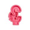 Bowknot Number Silicone Molds Castings Mould Epoxy Resin Mould Baking Molds Birthday Candle Molds Home Decorations
