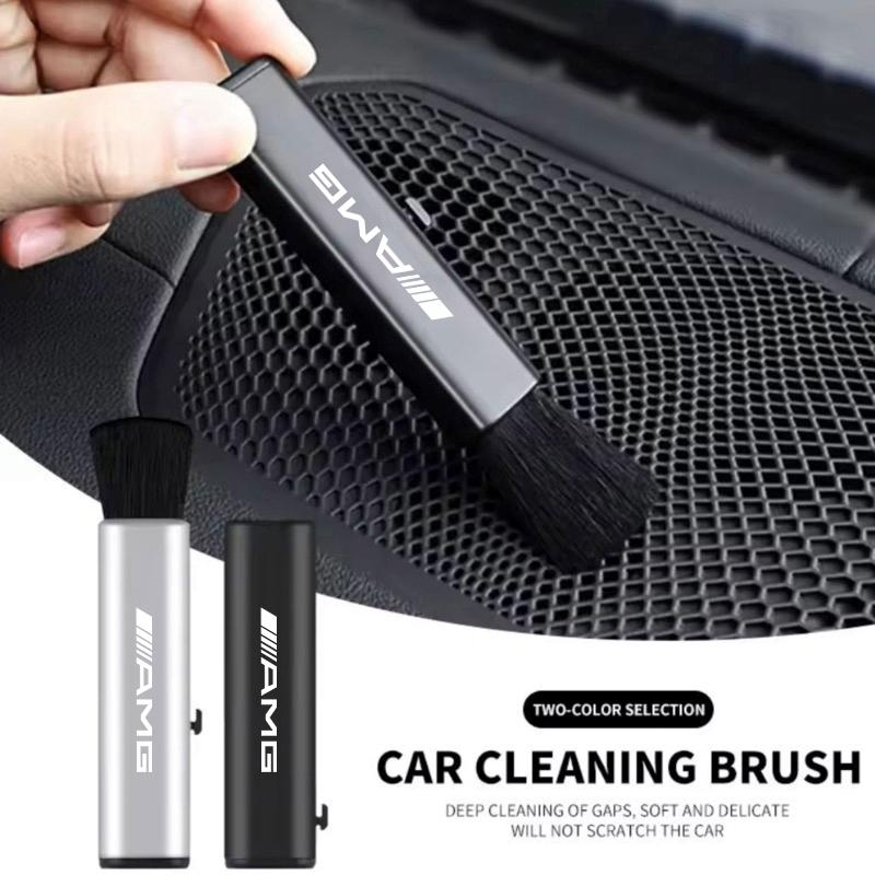 Car Interior Cleaning Brush Air Outlet Dusting Small Brush For Mercedes Benz AMG A B C E G W203 W204 C260 E300L A200L GLC300 CLA SY5