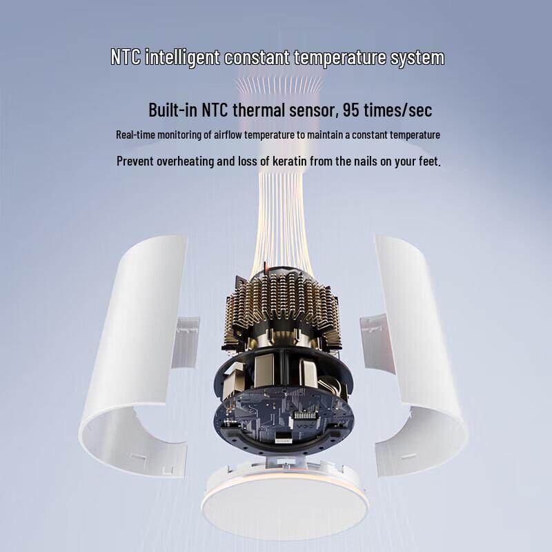 VGO VH01 High-Speed Negative Ion Hair Dryer CN plug (adapter included)