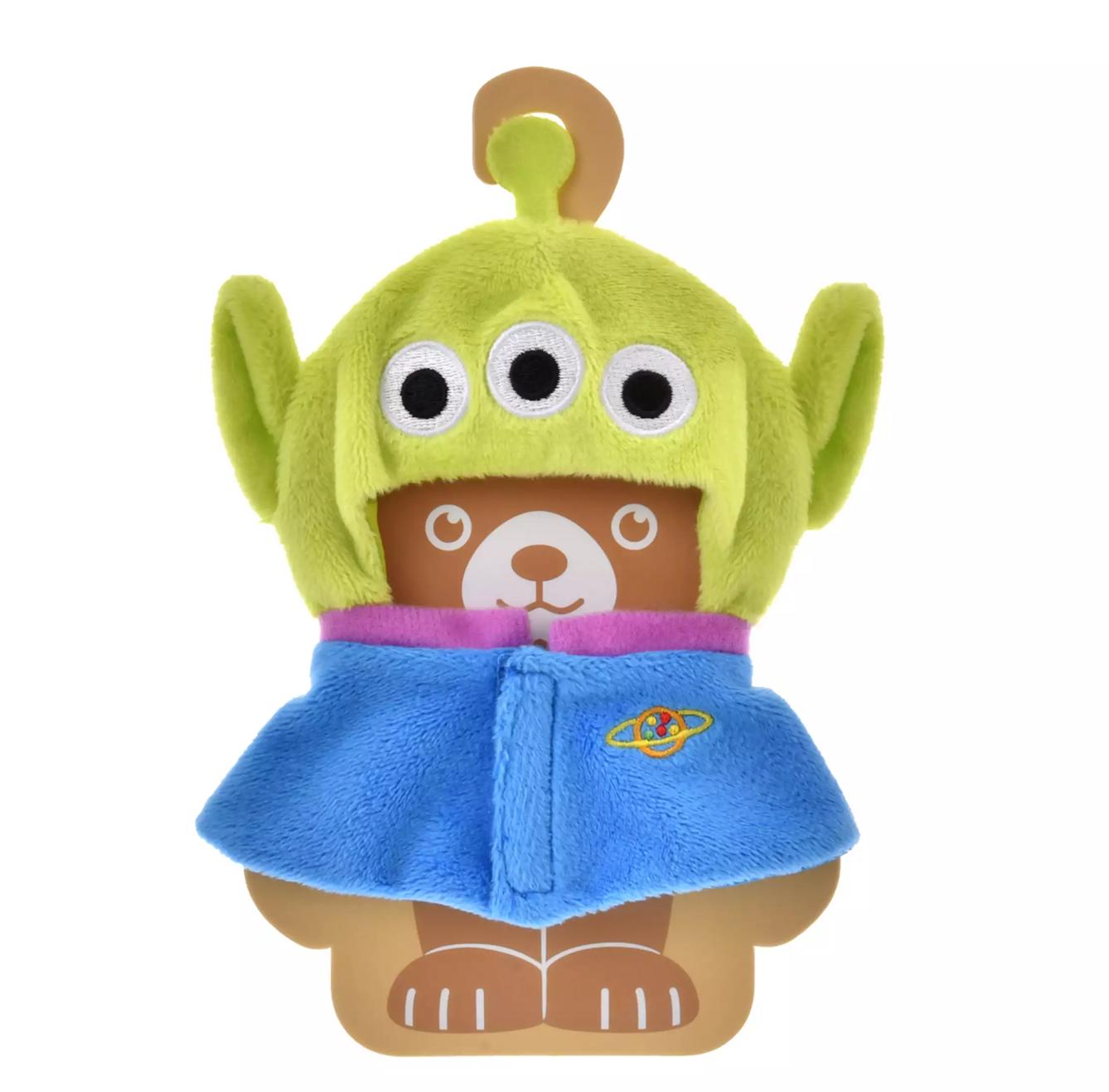

Disney UniBearsity Plush Keychain Costume Little Green Men Japan NEW