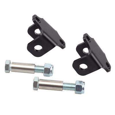 Front Shock Lower Bar Pin Eliminator Kit Compatible W/ for 1997-2006 Jeep Wrangler TJ 84-01 Cherokee XJ 1088