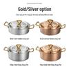 Jingqingfu 201 Stainless Steel Hammered Stockpot