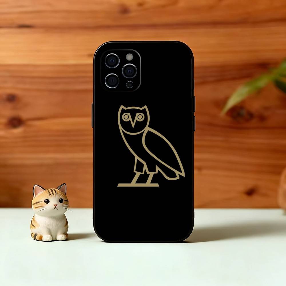 D-Dark O-Owl O-Night Phone Case Silicone Soft For IPhone 17 16 15 14 13 12 11 X XR Plus Pro Max Plus