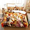 3D Anime Danganronpa Bedding Set Duvet Cover Sheet Printed Bed Set Pillowcase Bed Full Queen King Size Comforter Bedroom