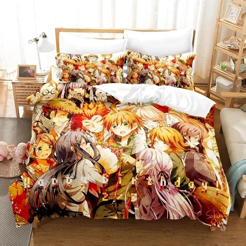 3D Anime Danganronpa Bedding Set Duvet Cover Sheet Printed Bed Set Pillowcase Bed Full Queen King Size Comforter Bedroom