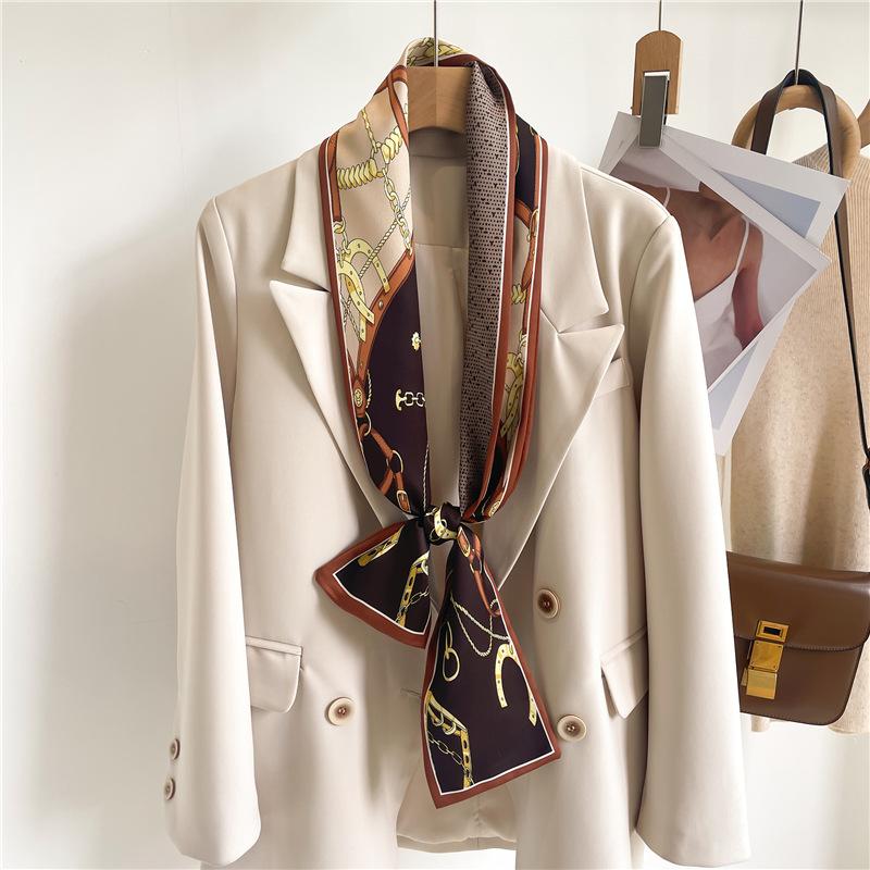 Large Size Summer Pure Linen Scarf Striped Beach Sunscreen Linen Scarf Autumn And Winter Warm Big Tassel Navy Blue Scarves