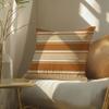 Creamywhitebrown Pillow Case Pillowcase, Double-Sided Printed, Sofa Cushion, Bedroom Headboard